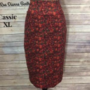 floral print lularoe cassie