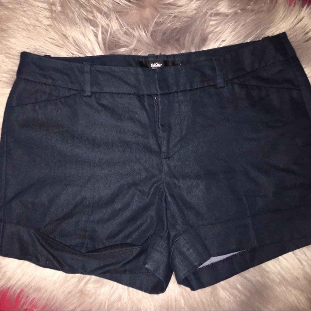 Denim chino shorts !