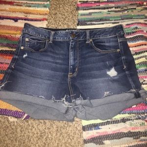 American Eagle High Rise Shortie (super stretch)