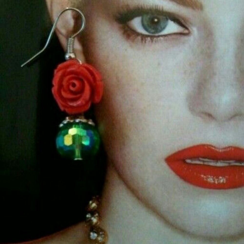 Emeralds in Bloom Earrings