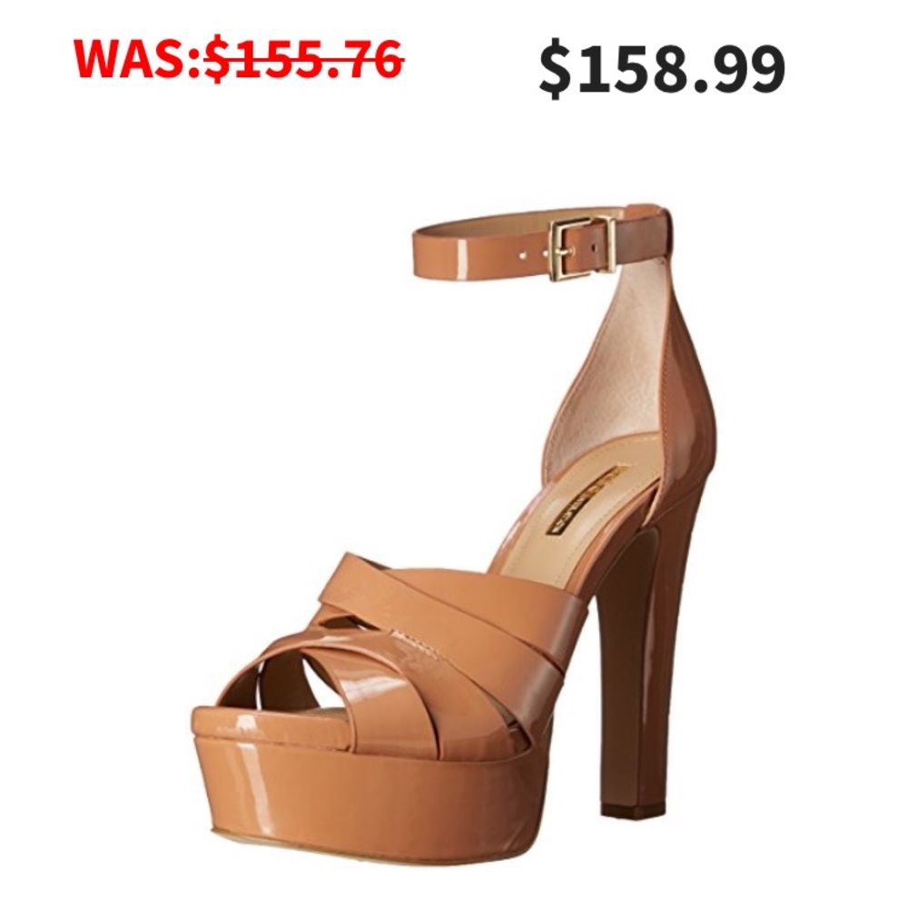 BCBG PLATFORMS NEW IN BOX