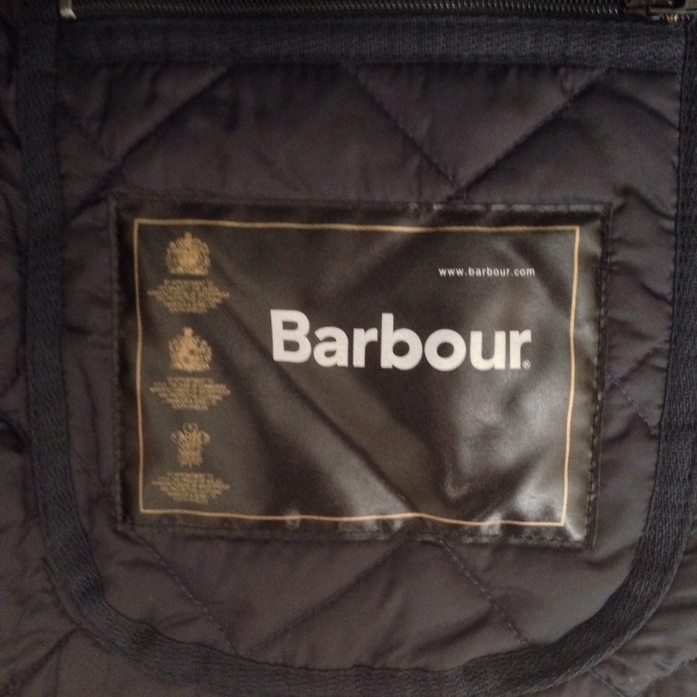 ‼️SOLD‼️ NWT [Barbour] Navy Liddesdale Jacket - Picture 6 of 8