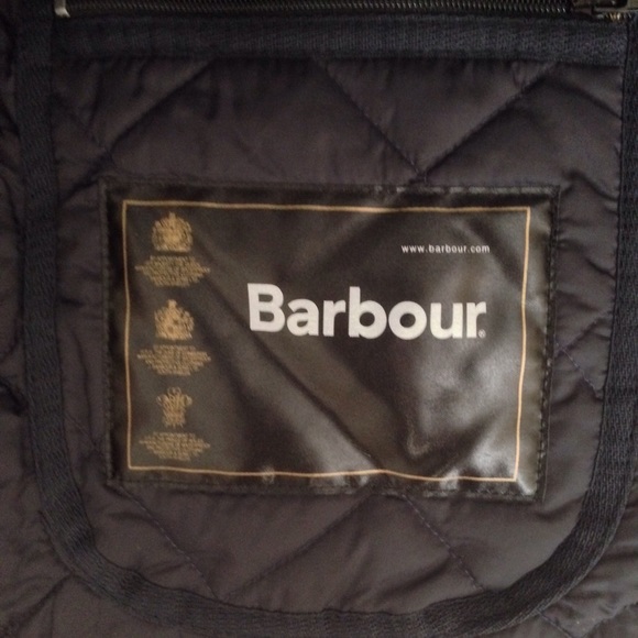 ‼️SOLD‼️ NWT [Barbour] Navy Liddesdale Jacket - Picture 6 of 8
