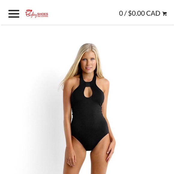 Black Seafolly Bathing Suit - Picture 5 of 8