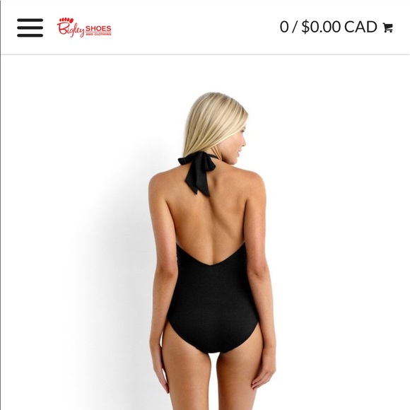 Black Seafolly Bathing Suit - Picture 6 of 8