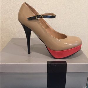 Mossimo Nude Heels
