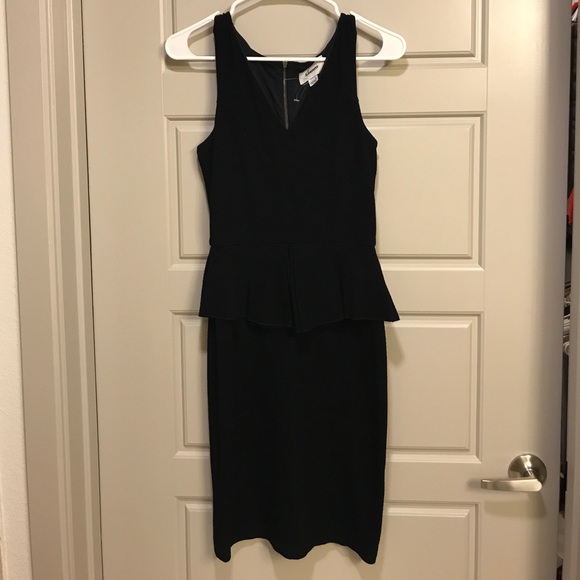 NWOT Anthropologie Eleanor Peplum Dress - Picture 3 of 5