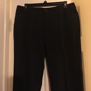 Mossimo Black slacks sits at mid waist