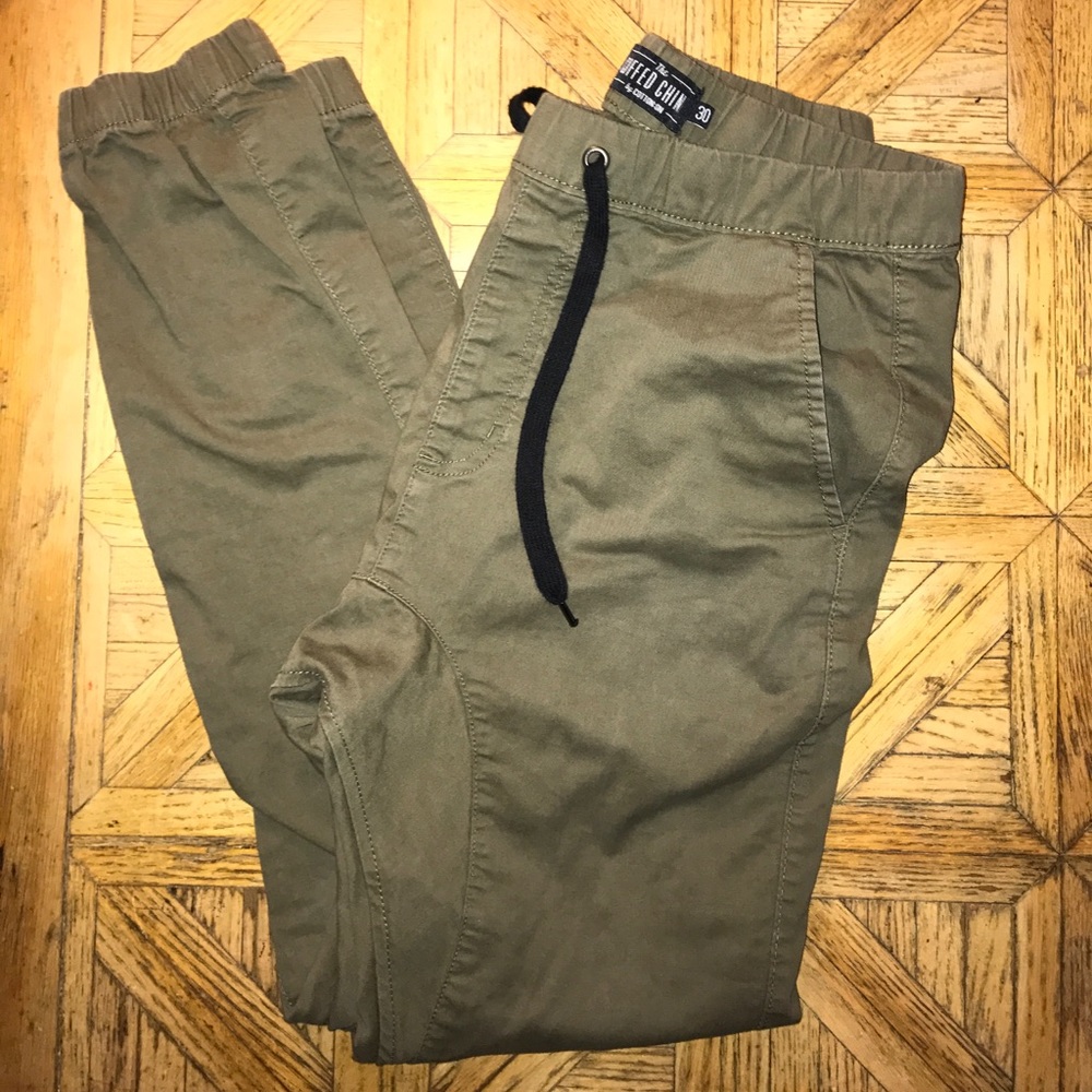 Cotton on cuffed chino