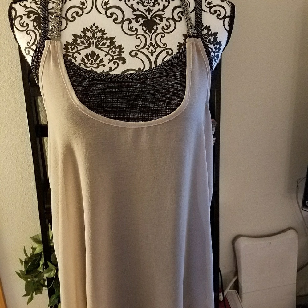 Black/silver cami - Picture 3 of 4