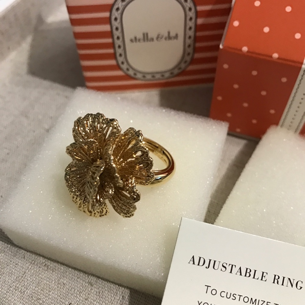 Stella & dot geneve lace ring