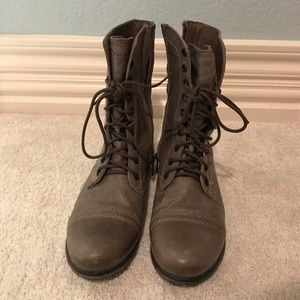 Steve Madden Combat Boots