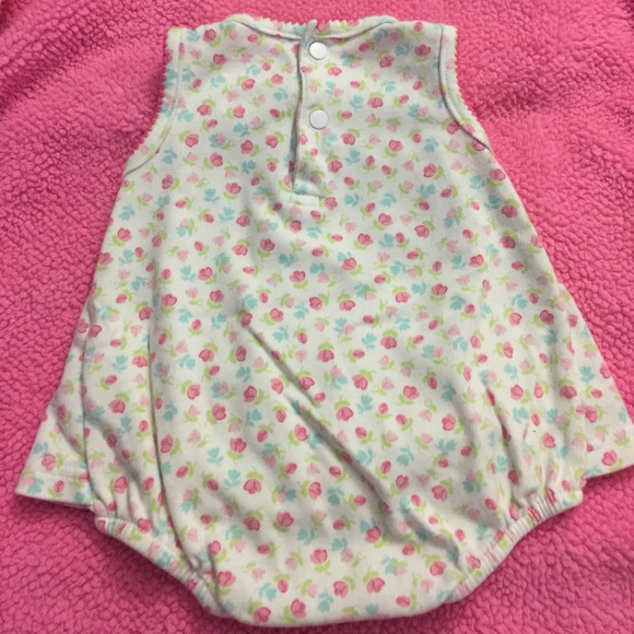 Floral sleeveless dress with attached bodysuit - Picture 3 of 3