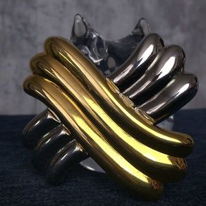 TWO TONE PALOMA SILVER & GOLD VINTAGE BELT BUCKLE!