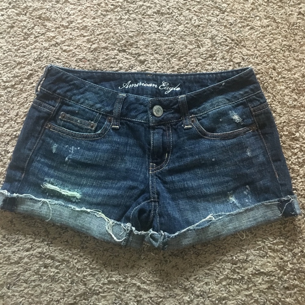 Closing in 1 day! American eagle denim shorts