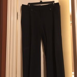 Flattering Navy slacks w/stretch