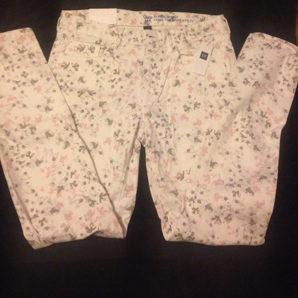 Floral GAP pants