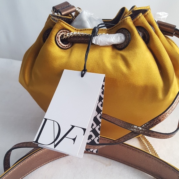 DVF Satin Power Mini Drawstring - Picture 2 of 7