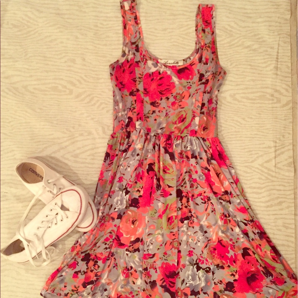 Floral skater dress from Francesca's