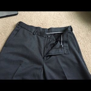 Men's 36X34 Dark Gray Van Heusen Dress Pants