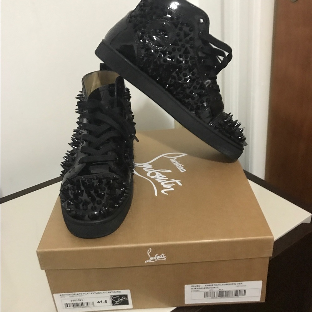 Christian Louboutin spikes !! Like New ! With box