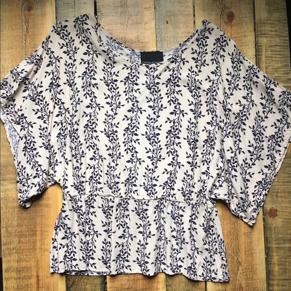 Leaf Printed Blouse