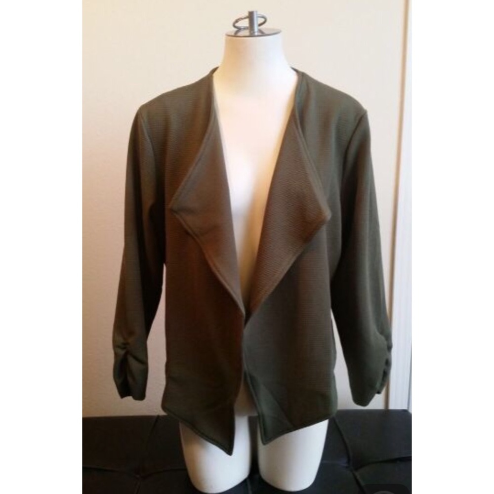 Olive green blazer