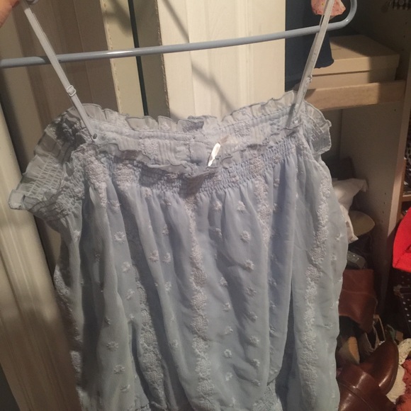 Free people off shoulder dress rare - Picture 3 of 3
