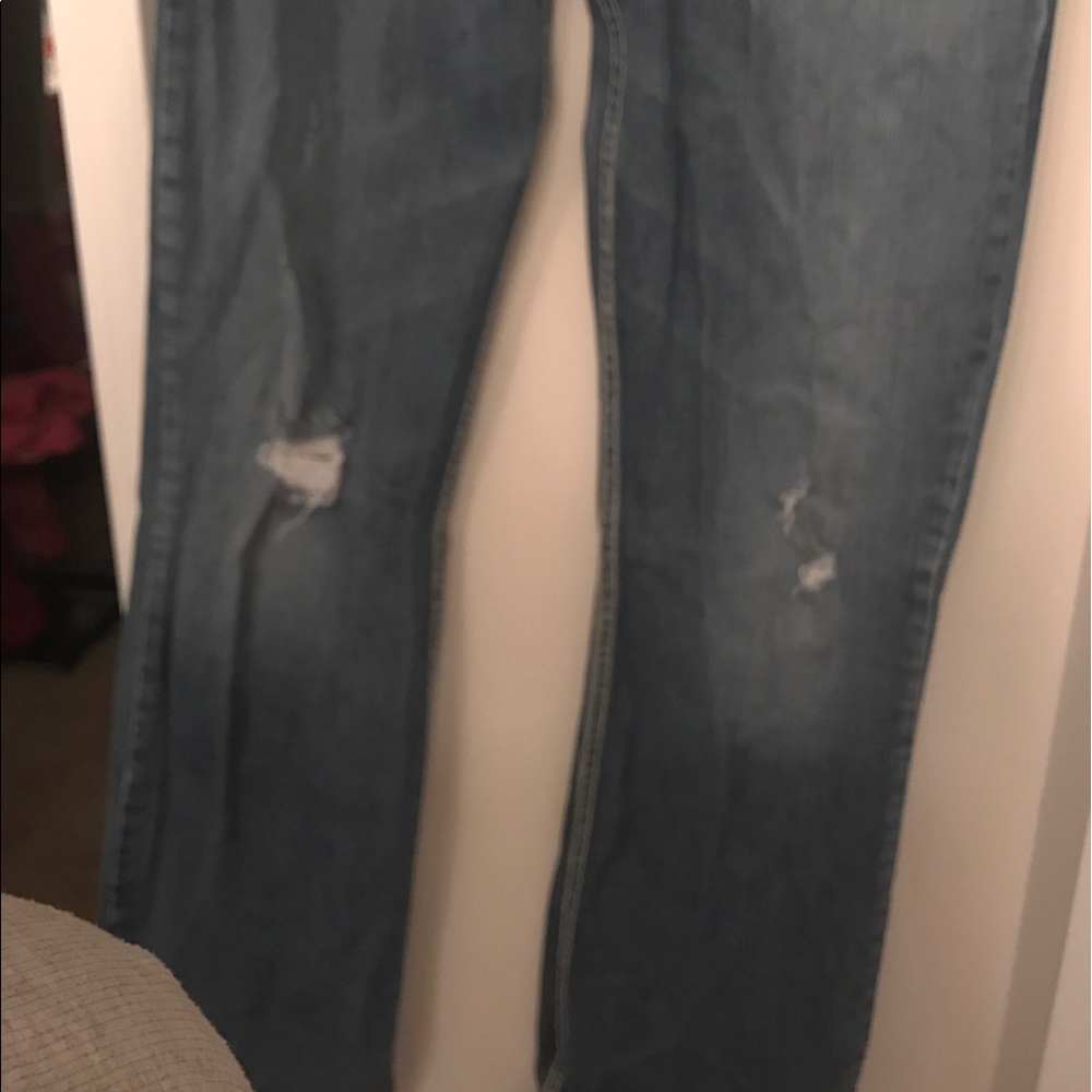 Silver jeans