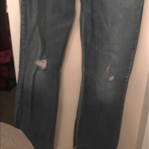 Silver jeans