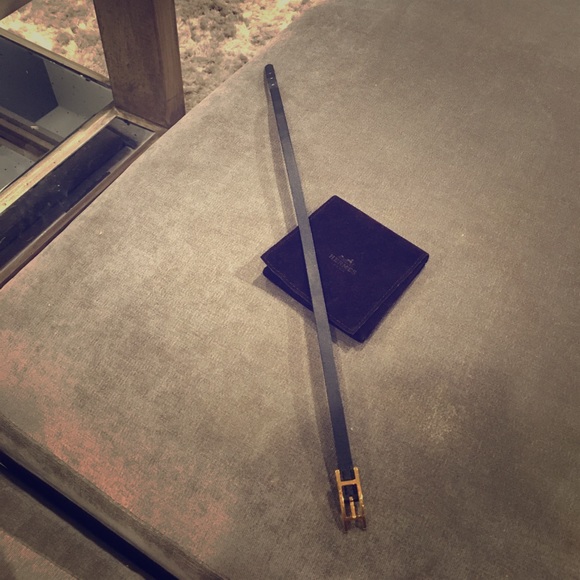 Hermes Behapi Double Tour Yellow Gold Bracelet - Picture 2 of 8