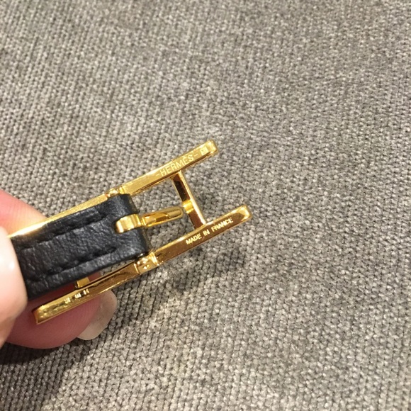 Hermes Behapi Double Tour Yellow Gold Bracelet - Picture 3 of 8