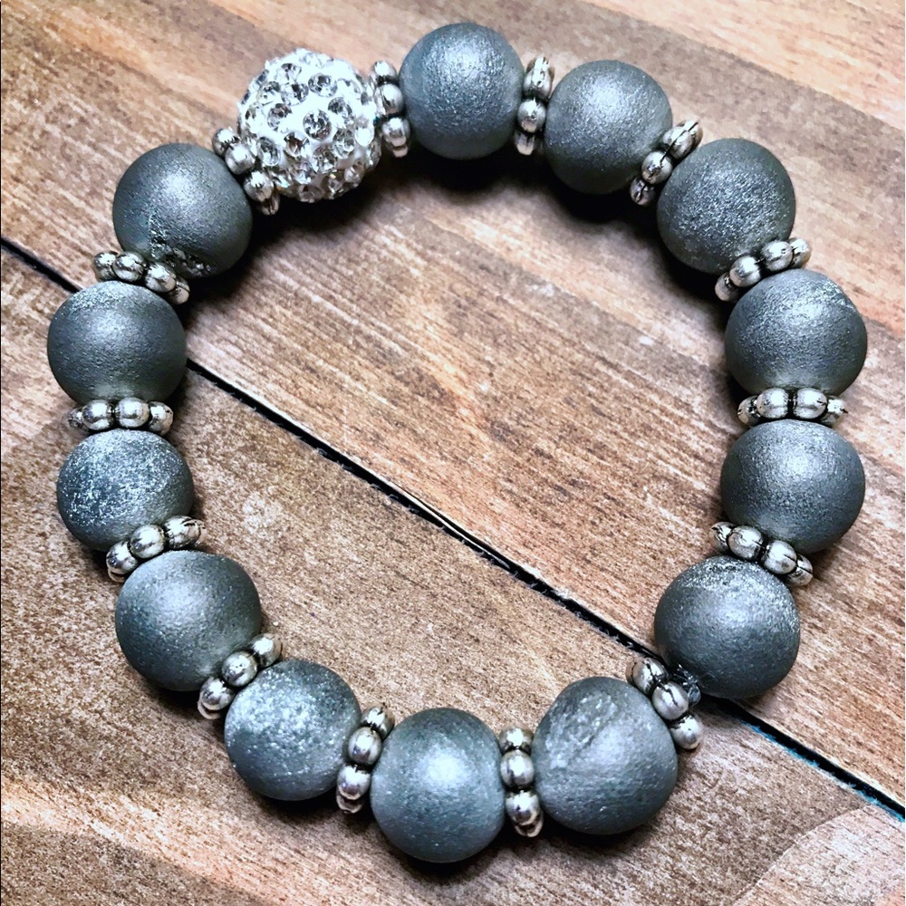 Beautiful Handmade Natural Stone Beaded Bracelet