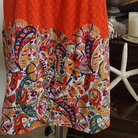 Anthropolgie Red Tie Back Tank - Picture 3 of 3