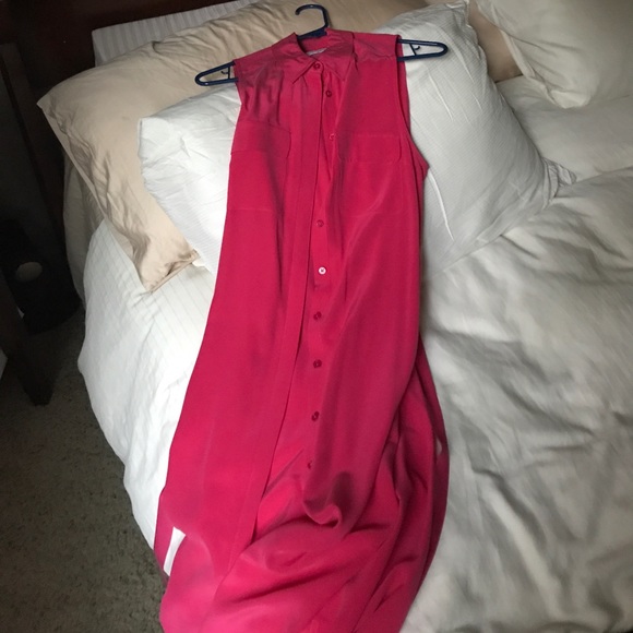 Equipment sleeveless silk dress - Picture 1 of 2
