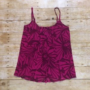 Magenta and pink NY&Co spaghetti strap tank top