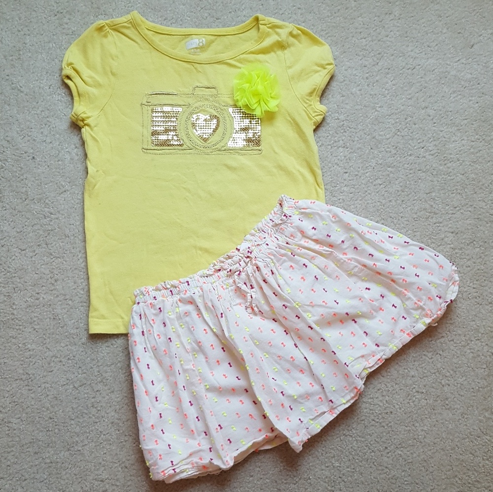 Crazy 8 t shirt and skirt