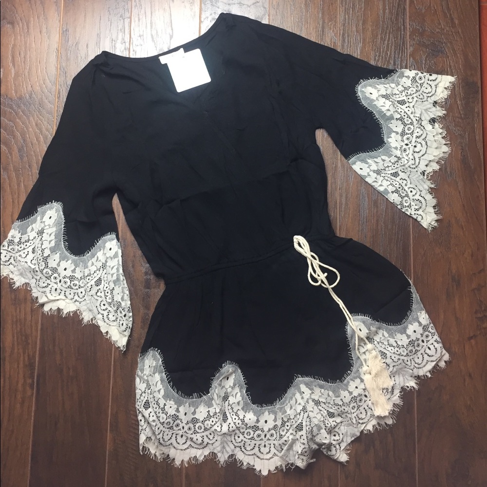 Lace Detail romper