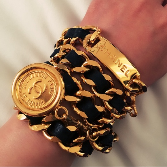 ??? authentic Chanel chain belt main image 5