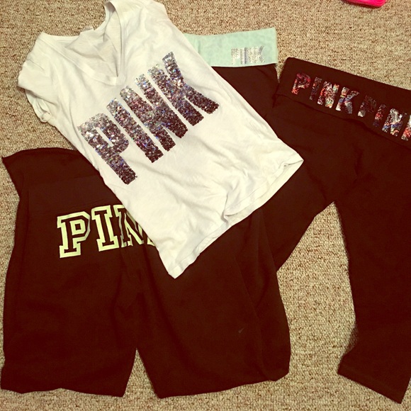 Pink mic n match bundle! All size small! - Picture 1 of 4