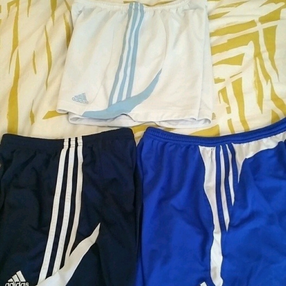 Adidas soccer shorts bundle!
