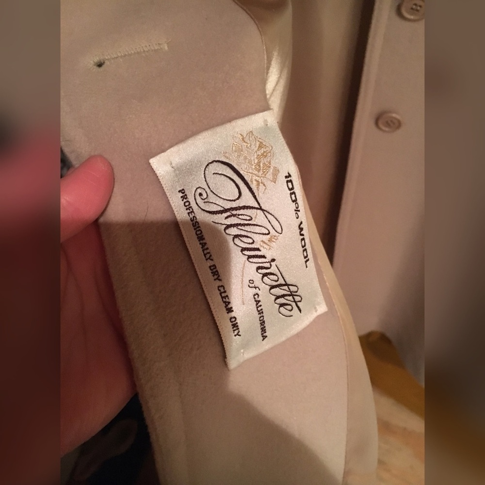 Flourette Cashmere Long Coat - Picture 5 of 7