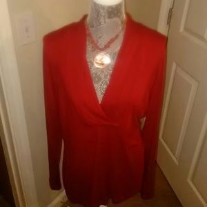 Gently used red shirt