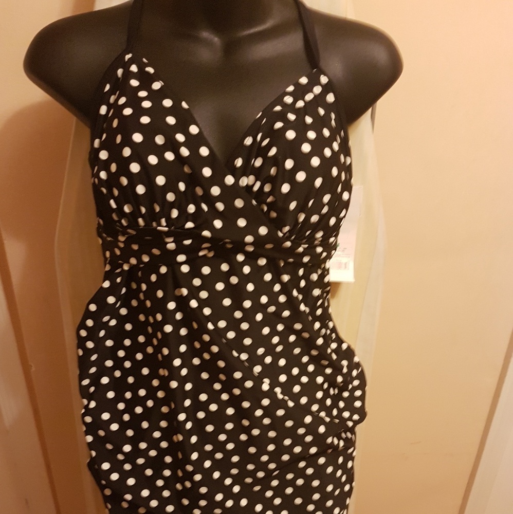 Maternity bathing suit tank