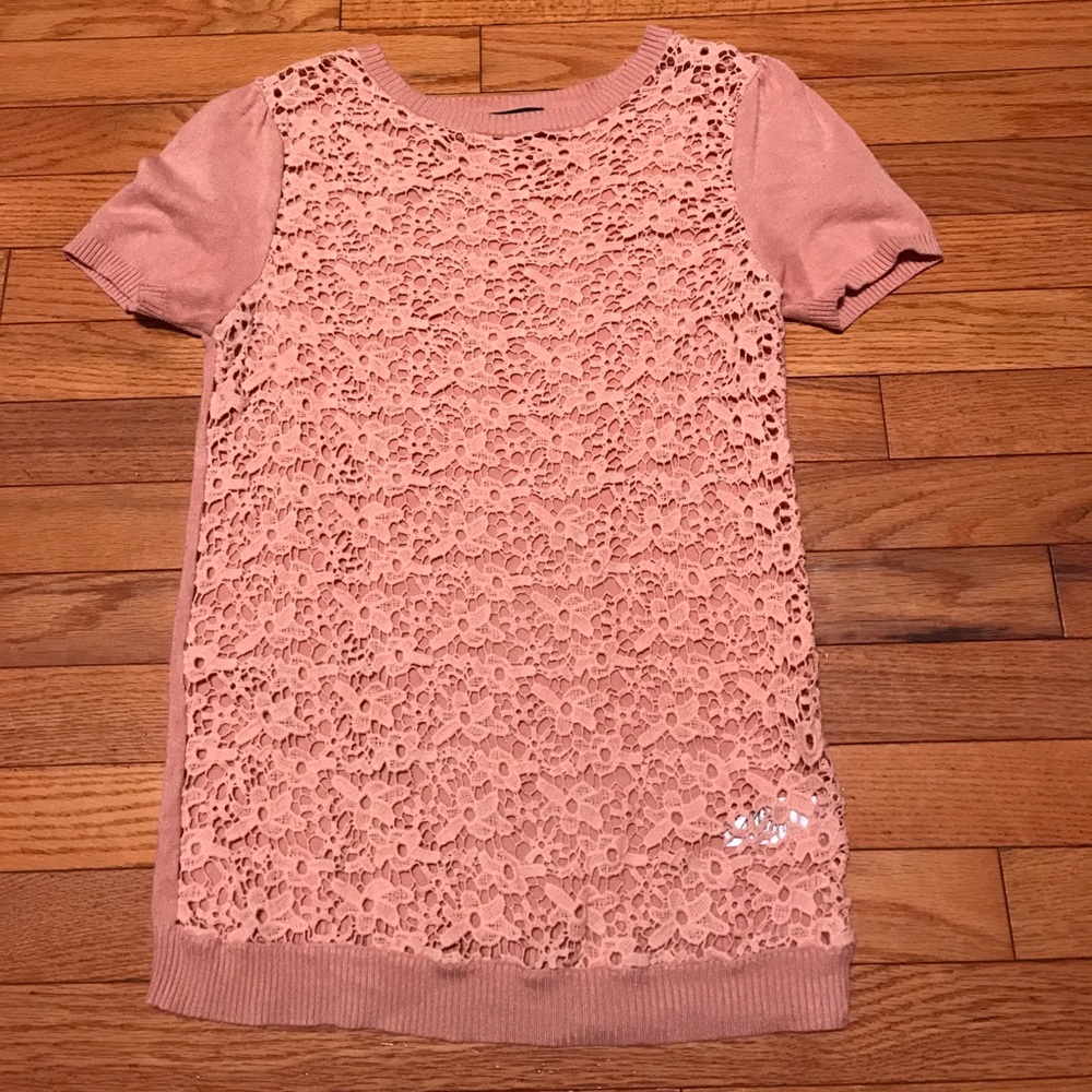 Maurice's shirt knit design front