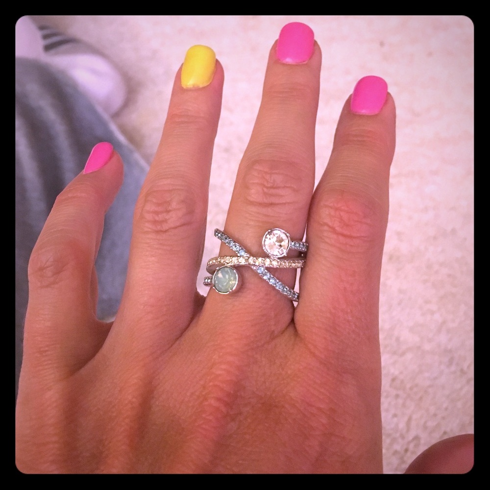 Lia Sophia cocktail ring