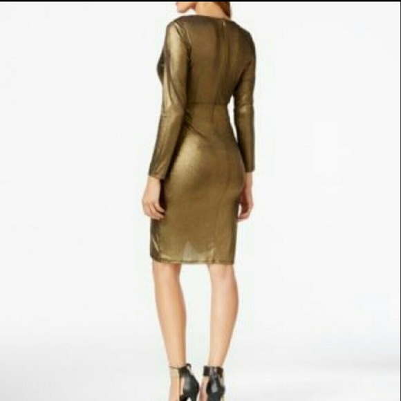 💥SOLD!!💥GORGEOUS GOLD THALIA DRESS - Picture 2 of 4