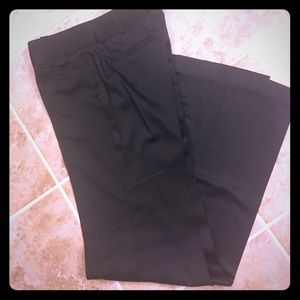 Classic black dress pants.