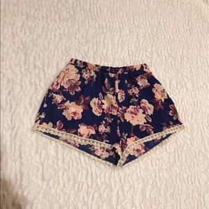 Charlotte Russe Floral Shorts