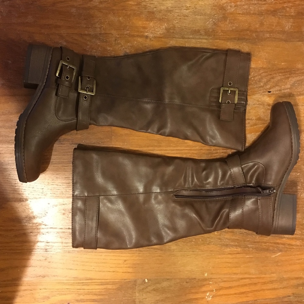 Mid calf boots